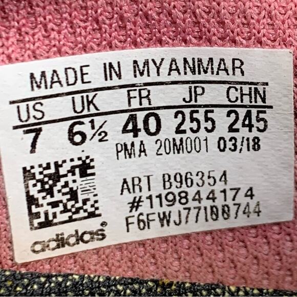 Adidas Cloudfoam Running Shoes B96354‎ Men’s Sz 7 / Women’s Sz 8 - Picture 10 of 10